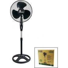 Marsilyan 16 Inç Ev Tipi Ayaklı Vantilatör 45W - 90 Derece - 3 Pls Pervane - 3 Kademe Hız  MTR-F150 (4887)