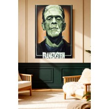Mushen Studio Frankenstein Portre Pop Art Tarzı Kanvas Tablo