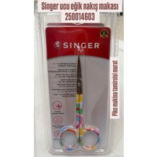Singer Ucu Eğik Nakış Makası 250014603
