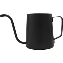 Vestron Mini Kettle 600 ml Siyah Demlik| Kahve Demleme Için Şık ve Pratik Tasarım