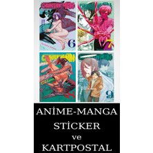 Gerekli Şeyler Yayıncılık Chainsaw Man 6-7-8-9 Manga Seti (4 Kitap) / Anime-Manga Sticker ve Kartpostal Hediyeli