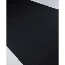 Kumaş Parça Siyah Renkte Jarse Kumaş 160X220CM