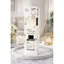 Barca White Flowers Beyaz Çiçekler Reed Diffuser 110 ml Çubuklu Oda Kokusu