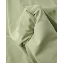 Kumaş Parça Uçuk Yeşil Renkte Jarse Kumaş 140X275CM