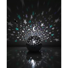 Balcali Zaman Ayarlı Fişli Yıldız Projektör Ortam Lambası - DE0024-5KHQN4