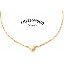 Chellomood Minimal Kalp Kolye