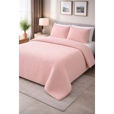 Ecem Home Merinos Modernline Çift Kişilik 3 Parça Battaniye Seti