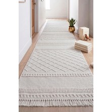 Melaris Halı Iskandinav Bukle Halı Yumuşak Örgü Yolluk Loop Bukleli Dokuma Oturma Odası Halısı Salon Mutfak Halısı