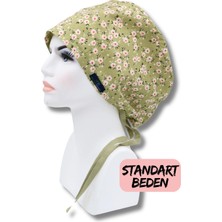 Doktorbonem Standart Beden Yeşil Çiçek Bahçesi Cerrahi Bone Doktor Hemşire Sağlıkçı Hastane Bonesi