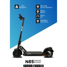 Electroll N85 Elektrikli Scooter | Yenilikçi Teknoloji, Zarif Tasarım, Üstün Konfor, Güvenli Sürüş