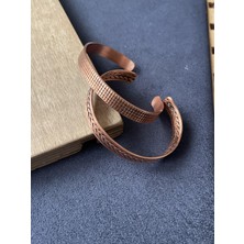 Rupen Kraft 2 Li Bakır Kombin Bileklik %100 Bakır Bileklik El Yapımı Bakır Bileklik Saf Bakır Bileklik