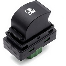 GPR Auto Parts Peugeot Boxer Tekli Cam Düğmesi Anahtarı 2006-2014 Yeşil Soket