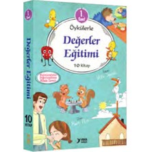 Lisinya Öykülerle Değerler Eğitimi 1. Sınıflar Için 10 Kitap Set