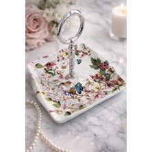 Banum Luxury Lüx Çok Amaçlı Porselen Kare Tabak