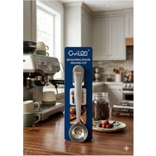 Banum Luxury Mutfak Çok Fonksiyonlu Kahve Ölçu Kaşıği ve Paket Kilitleme Klipsidir