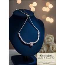 Banum Luxury Kalp Motıfli Tasarim Çelik Bileklik