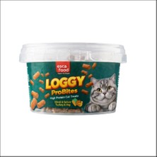 Miçiko Esca Food Loggy Probites Hindili & Sebzeli Kedi Ödül Maması 110GR