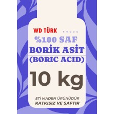 WD Türk Borik Asit Saf Katkısız 10 kg