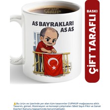 Cup Mup Bir Sevdamız Var Adı Vatan | Vatan Sevgisi Kupa Bardak