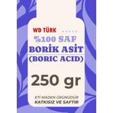 WD Türk Borik Asit Saf Katkısız 250 gr