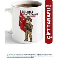 Cup Mup Askere Hediye Kupa Bardak | Korkma Sönmez Bu Şafaklarda Yüzen Al Sancak