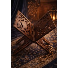 Banum Luxury Ceviz Ağacı Ahşap ORTA Boy Kuran Kitap Rahlesi