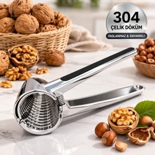 Dies Paslanmaz Çelik Ithal Badem Fındık Ceviz Kıracağı Fındık Ceviz Kırma Aleti Ceviz Kırıcı Metal Yaylı