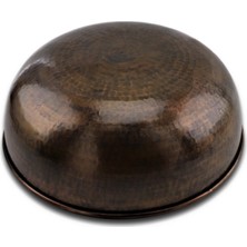 Efsoon Organics Premium Bakır Görünümlü El Dövmesi Pedikür ve Bakım Leğeni