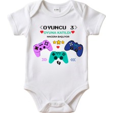 Egg Baby Babaya Hamilelik Müjdesi ve Duyurusu Için Bebek Zıbın Body %100 Pamuk Hediye Zıbın