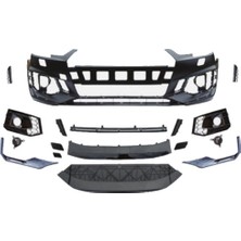 Dmb Audi A4 Rs4 Ön Tampon Komple Set 2017-2019 Arası Uyumlu Panjursuz