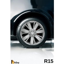 Bmw E46 15'' Inç Jant Kapağı (4 Adet) Gri G113
