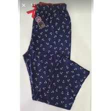 Nexo Likralı Ring Viskon Battal Beden Pijama Altı 6020
