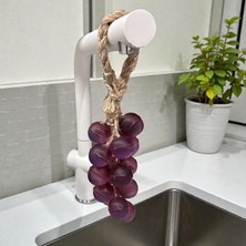 Zehra Ana Salkım Sabun Doğal Musluk Sabunu El Yapımı Sarkıt Üzüm Lavanta Kokulu Sabun