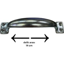 Pazarcan Mey Ithalat® Boş Kulp No 165 14 cm Delik Arası