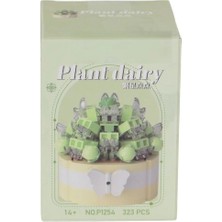 Pazarcan Mey Ithalat® P1254 Si̇mülasyon Çi̇çek Seri̇si̇ 323 Parça Block Oyuncak