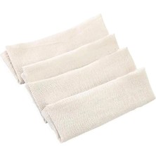 Pazarcan Mey Ithalat® 4lü Bürümcük Mendil 802 Ekru