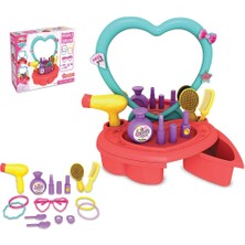 Pazarcan Mey Ithalat® 16 Parça Candy & Ken Oyuncak Güzellik Salonu