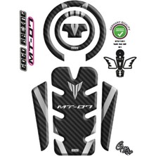 Yamaha MT07 2021 - 2024 Uyumlu Tank Pad 001