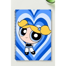 Black-One Powergril Temalı A5 Metal Spiralli Çizgisiz Kalın Bristol Kapak 50YP 100 Sayfa Power Gril A5 Defter