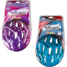 Pazarcan Mey Ithalat® Kask Dizlik Dirseklik Koruyucu Set M