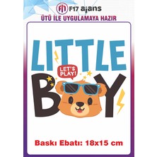 F17 Ajans Hayvan Temalı Ütü ile Yapışan Tekstil Kumaş Tişört Dtf Baskı