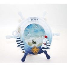 Pazarcan Ahşap Marin Dümenli Çerçeve Model 1