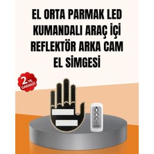 Pazarcan Mey Ithalat® 2025 Yeni Seri LED El Şekilli Park Uyarı Güvenlik Orijinal