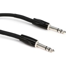 Roland Siyah Serisi Ara Bağlantı Kablosu, 1/4-Inç Trs - 1/4-Inç Trs, Dengeli, 3-Feet