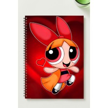 Black-One Powergril Temalı A5 Metal Spiralli Çizgisiz Kalın Bristol Kapak 50YP 100 Sayfa Power Gril A5 Defter