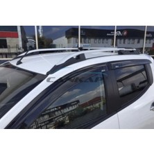 Aftermarket 2015+MİTSUBİSHİ L200 Falcon Tip Tavan Çıtası Gri