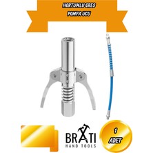 BRATİ HAND TOOLS Mandallı Hortumlu Gres Pompa Ucu