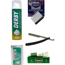 Derlifbeysu Yld Sakal Tıraş Seti Usturası Sakal Tıraş Köpük Derby