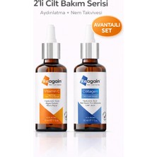 Reagain Kolajen ve C Vitamini Cilt Bakım Serumu 2'li Set