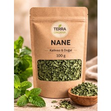 terra organik kuru nane 100 gr - doğal kurutulmuş nane 